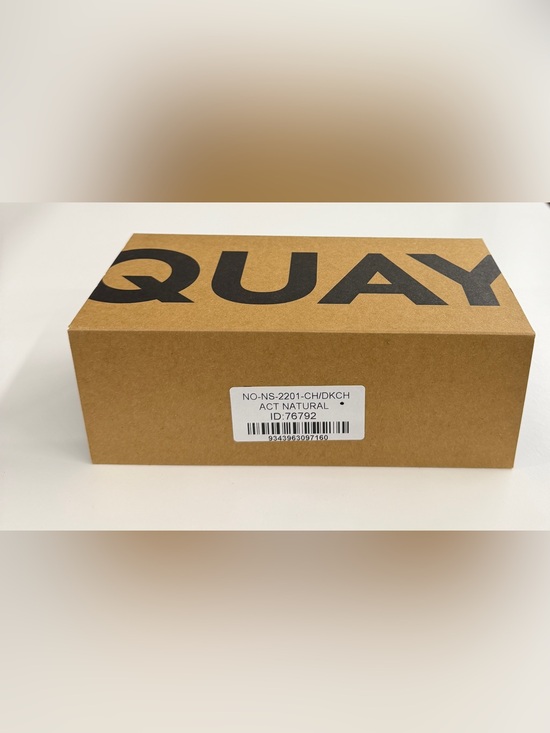 QUAY Act Natural Sunglasses - Chocolate/Dark Chocolate
